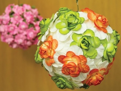 Decora tu habitación con Flores (flower lamp) | Craftingeek*