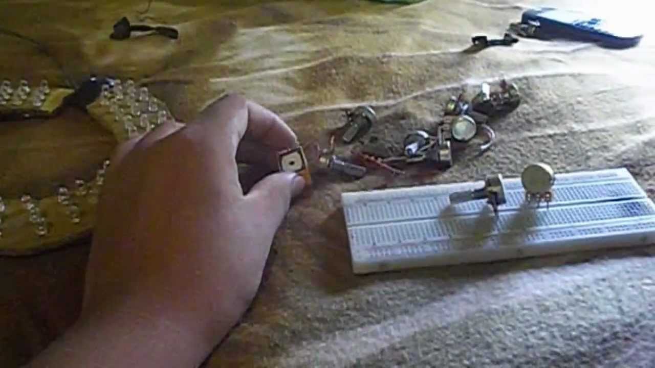 Dimmer con potenciometro.