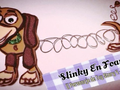 Slinky En Foami (( Personaje De Toy Story 4 -- 8 ))