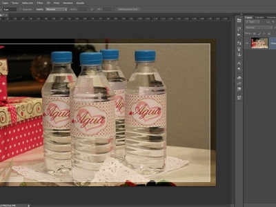 Tutorial Photoshop: Diseñando Etiquetas para botellas.