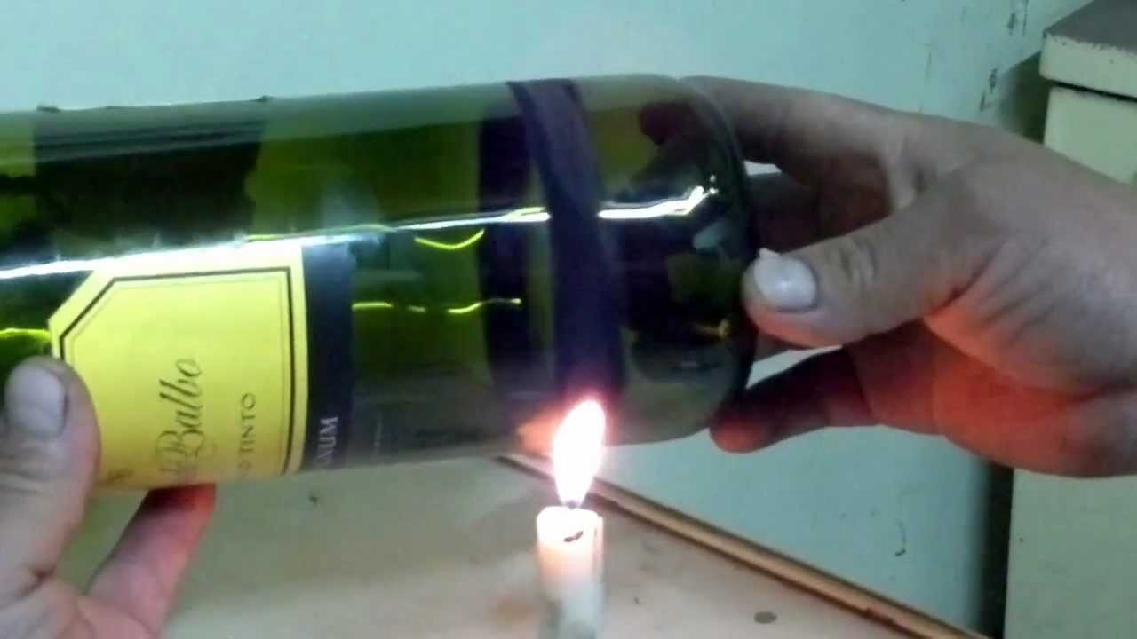 Como cortar botellas de vidrio version mejorada