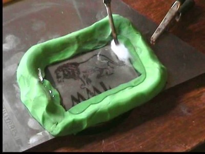 Electrograbado de metales