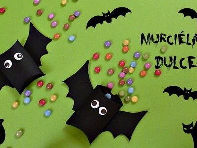Manualidades para Halloween, Dulcero Murciélago