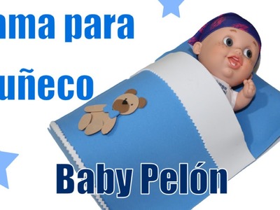 Manualidades para muñecas: cama  Baby Pelones