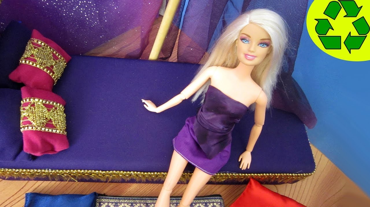 Manualidades para muñecas: Cómo hacer una cama inspirada por Barbie Mariposa