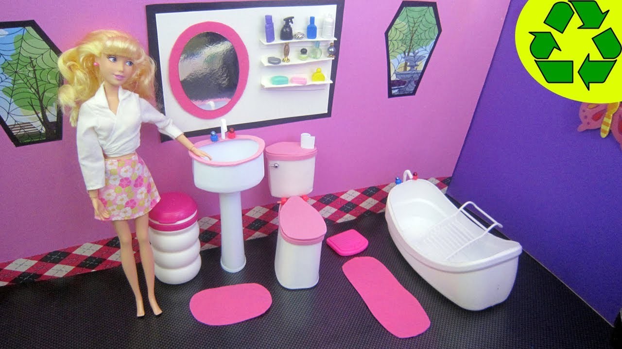 Manualidades para muñecas: Cómo hacer un lavabo "de verdad " para tu muñeca