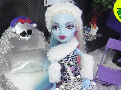 Manualidades para muñecas: Haz una cama inspirada por la muñeca Monster High Abbey