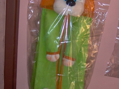 Muñecos soft. porta pañales osa. proyecto 163