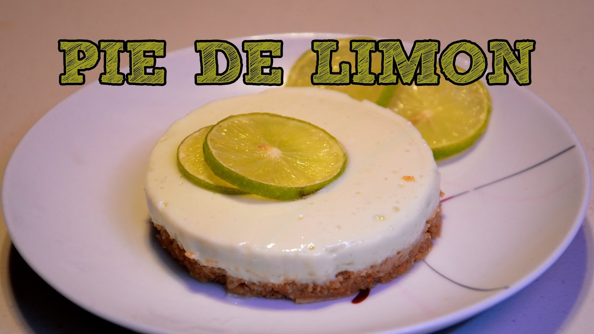 Pay de limon MUY FÁCIL SIN HORNO | Recetas de postres y cocina faciles | Pie de limón Fácil