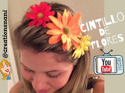 Cintillo de flores - Flower Headbands | Creations Nani