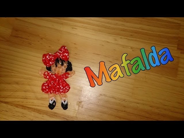 Mafalda de gomitas con telar