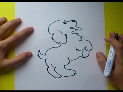 Como dibujar un perro paso a paso 4 | How to draw a dog 4