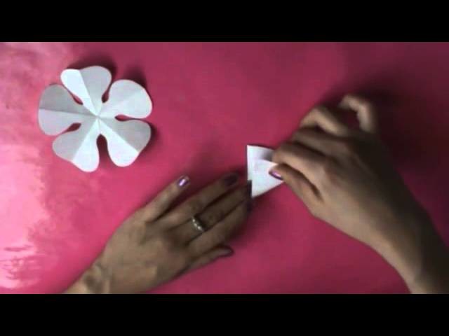 Cómo hacer flores de papel PERFECTAS