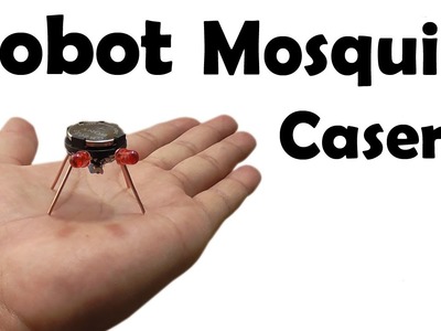 Cómo Hacer un Robot Mosquito Casero - Muy fácil de hacer