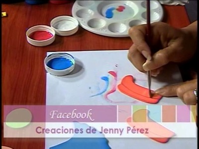 Mimi Luna Creando Un Cotillon en Foamy Yenny Perez Parte 3