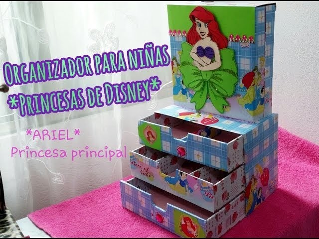 Organizador de niñas "Princesas de Disney por Fantasticazul