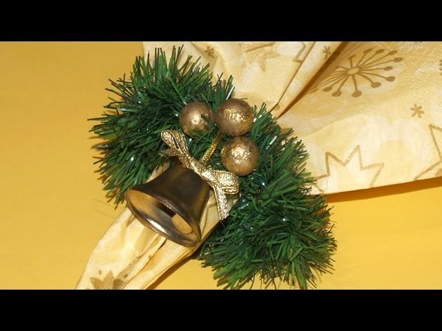 Adornos para la mesa de Navidad - DIY - Decoration to the Christmas Table