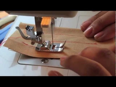 Aprende a utilizar la maquina de coser: puntadas básica