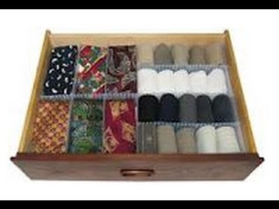 Organizar los calcetines, medias etc.con tubos de cartón. DIY dresser organizer. EcoDaisy.