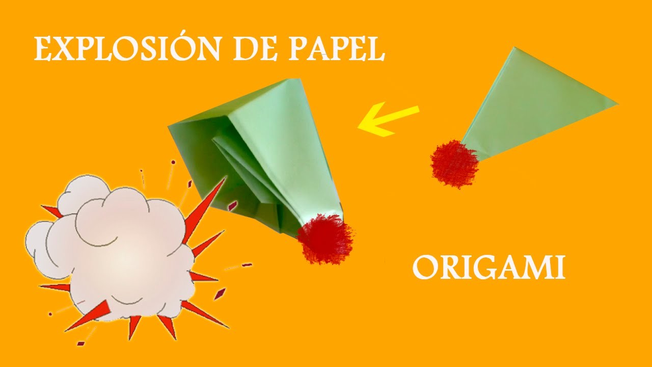 #Origami - Papel Explosivo (El Soplamocos)