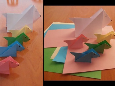 #Origami - Perro #Terrier