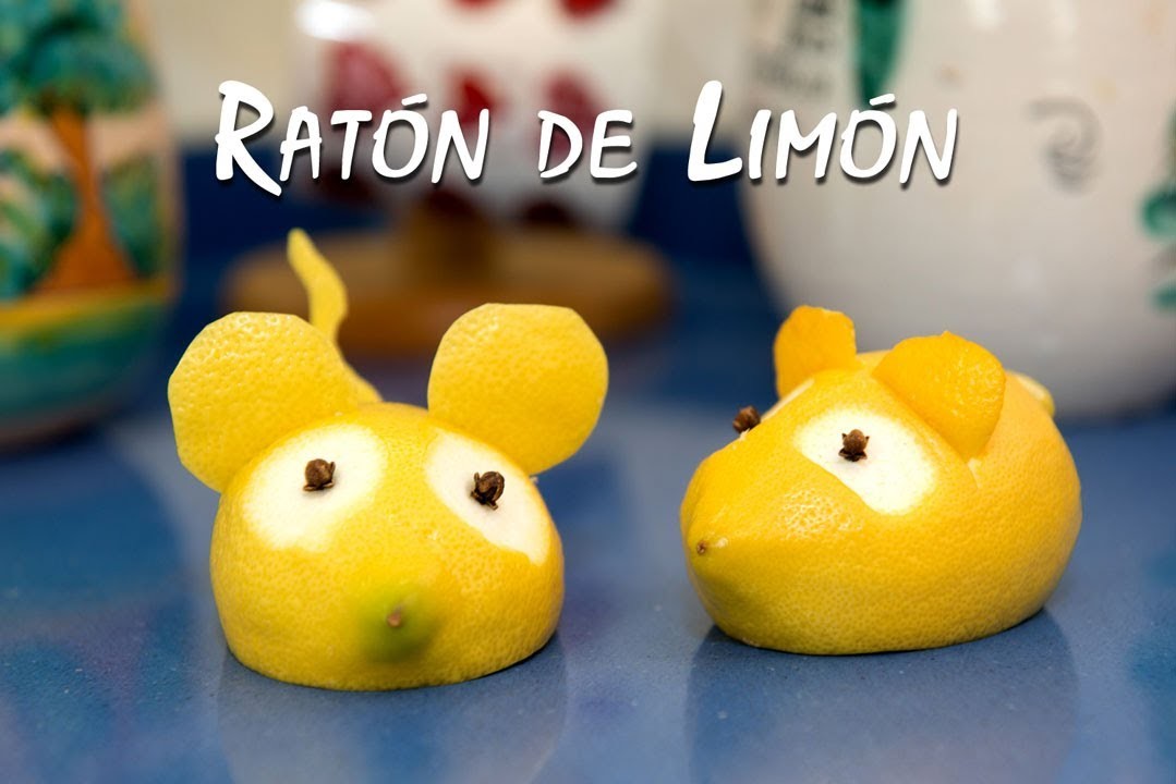 Raton de Limon para Decoracion de Mesa