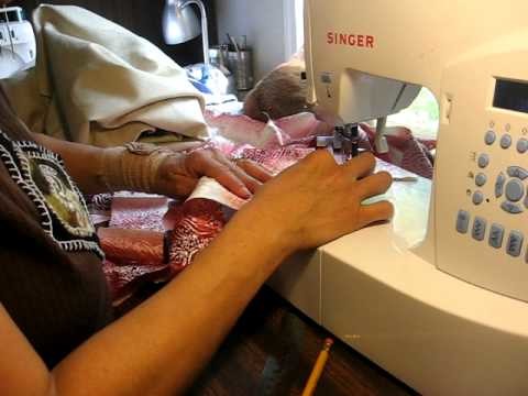 Tutotial de como hacer costura sesgada o en BIAS