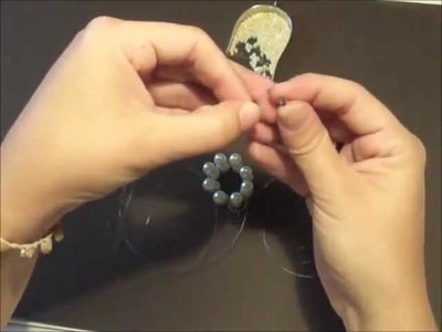 Cómo hacer un anillo de abalorios