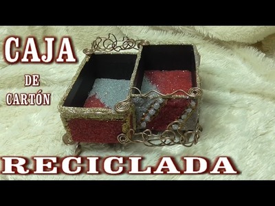 DIY CAJA DE CARTÓN RECICLADADIA DEL PADRE- RECYCLE YOUR CARDBOARD BOX