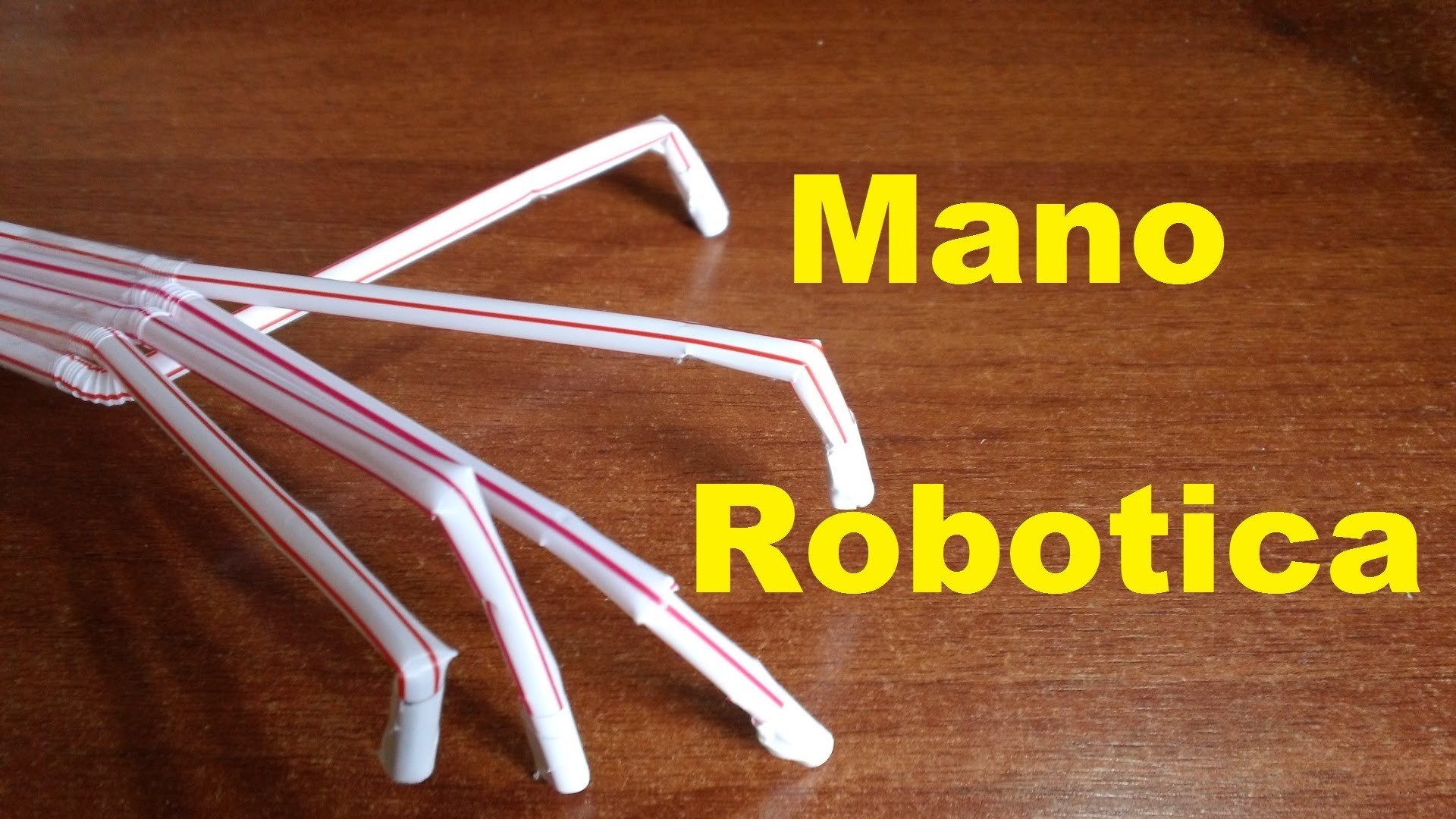 Mano Robotica Casera (Fácil de hacer) Robot hand