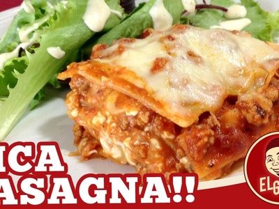 Rica Lasagna! (Lasaña) - Receta Fácil - El Guzii