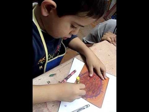 Tecnica de pintura  para niños 1