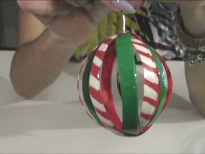 Tutorial Reciclaje: Esfera para el Árbol de Navidad