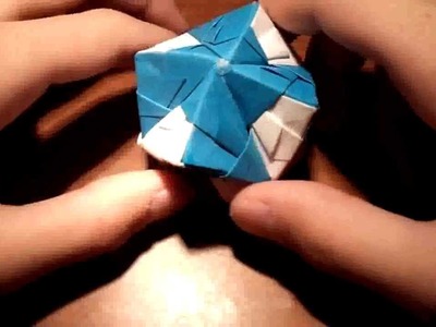 #Aprende Origami: Hacer una estrella de ocho puntas [Octaedro Estrellado] (Nivel Intermedio)
