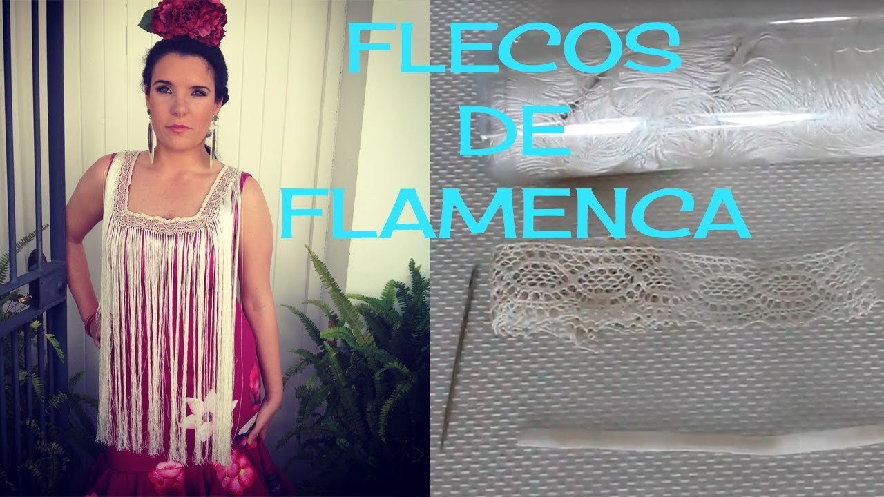 Cómo hacer flecos de flamenca