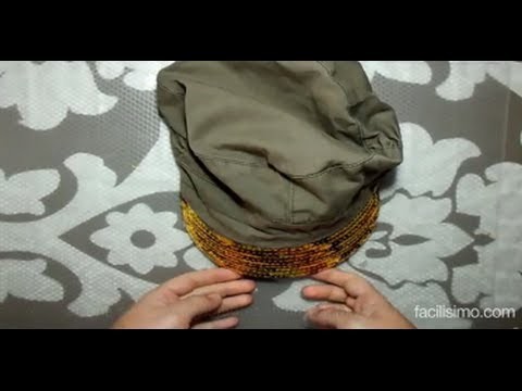 Cómo renovar una gorra desgastada con lentejuelas  | facilisimo.com