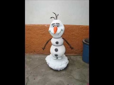 Frozen -replica del muñeco de nieve de nombre olaf