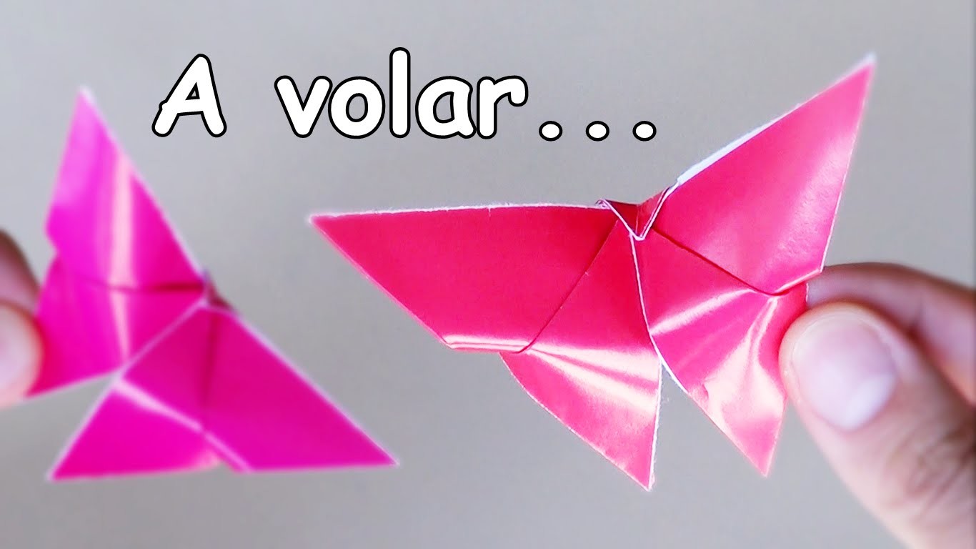 Mariposa sencilla y PERFECTA de Papel - Origami