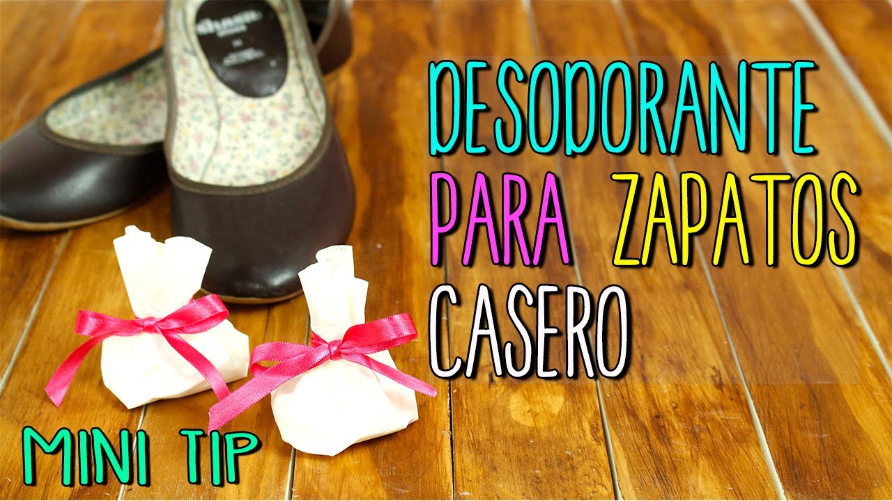 Mini Tip #35 Quitar olor Zapatos - Desodorante casero para pies y zapatos - Life Hacks Español