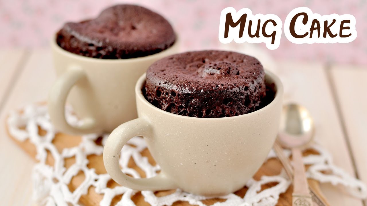 Mug Cake o Tartitas de Chocolate y Nutella en Pocos Minutos