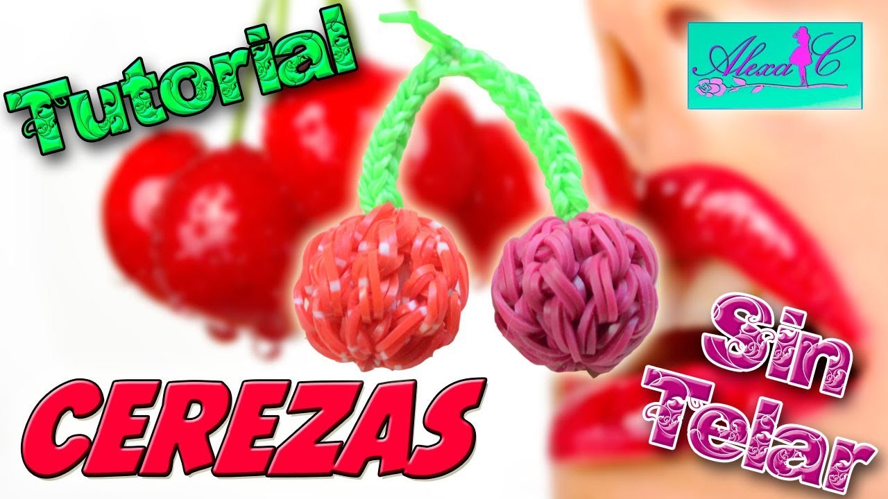 ♥ Tutorial: Cerezas de gomitas en 3D (sin telar) ♥
