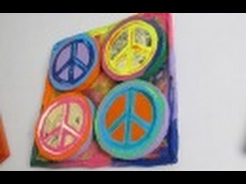 2.6 Manualidades: CUADRO PEACE 3D ☮ - floritere - 2011