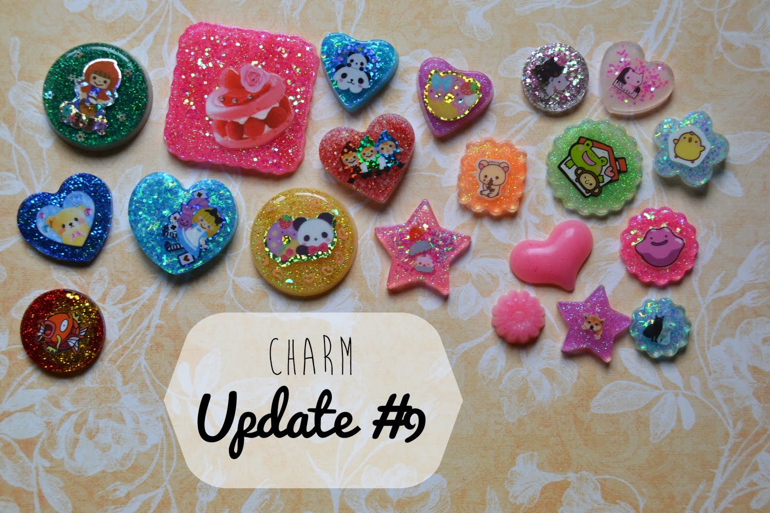 Charm Update #9 ～ ¡Más piezas de resina! ♪