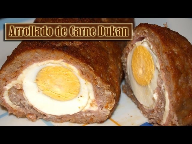 Arrollado de Carne Dukan - Dukan Meat Roll