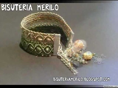 Bisuteria hecha a mano MERILO Julio 2012. Pulseras, collares, anillos, pendientes y conjuntos