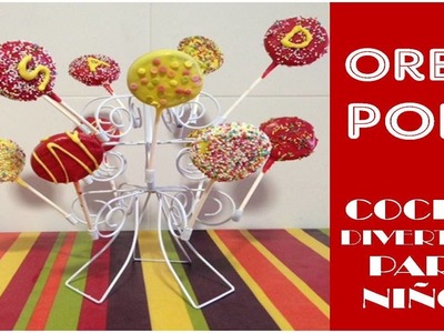 Cocina divertida para niños: Oreo pops
