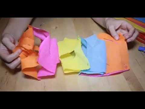 Cómo hacer guirnaldas con papel pinocho | facilisimo.com