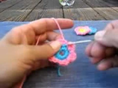 Como Hacer Una Flor Abultada A Crochet En Español [Como Hacer Una Flor De Crochet]