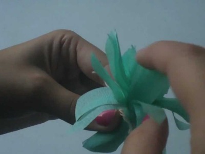 Cómo hacer una flor de papel pinocho | facilisimo.com