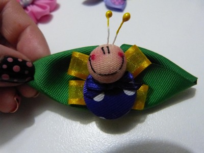Mariposas miniatura elaboradas con botones. bows with butterfly hair